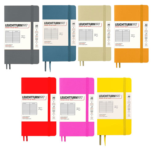 Leuchtturm Softcover Ruled Notebook A6