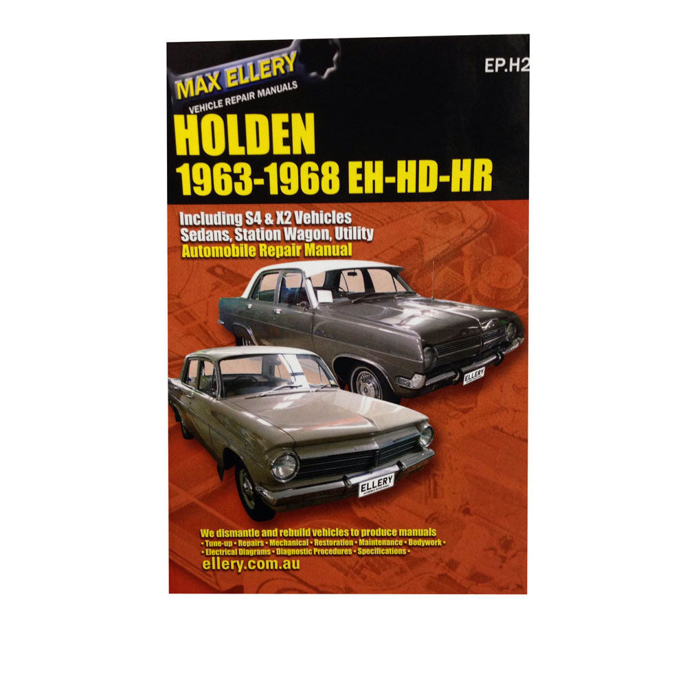 Holden 1963-1968 EH HD HR Repair Manual