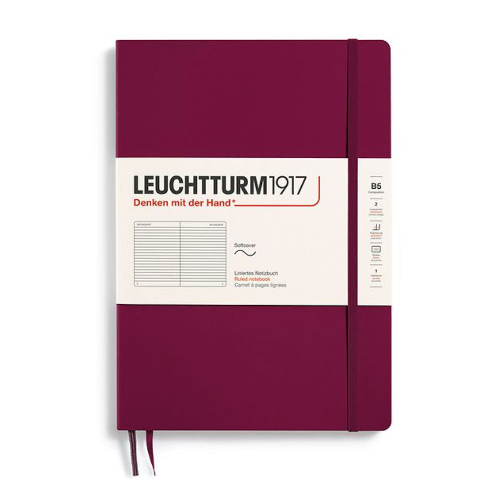 Leuchtturm SC Composition Ruled Notebook B5