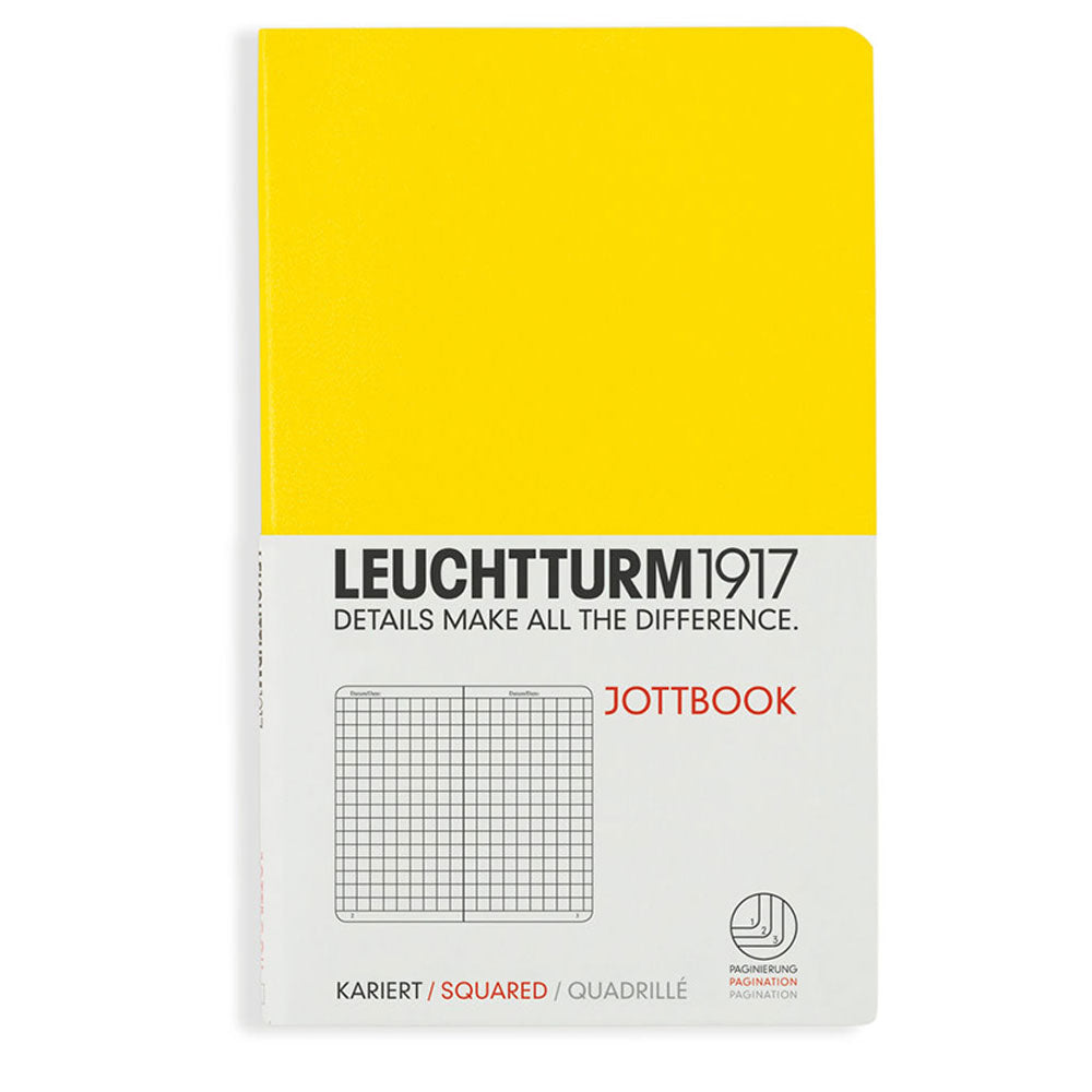 Leuchtturm Pocket Jottbook Squared 60 sidor A6