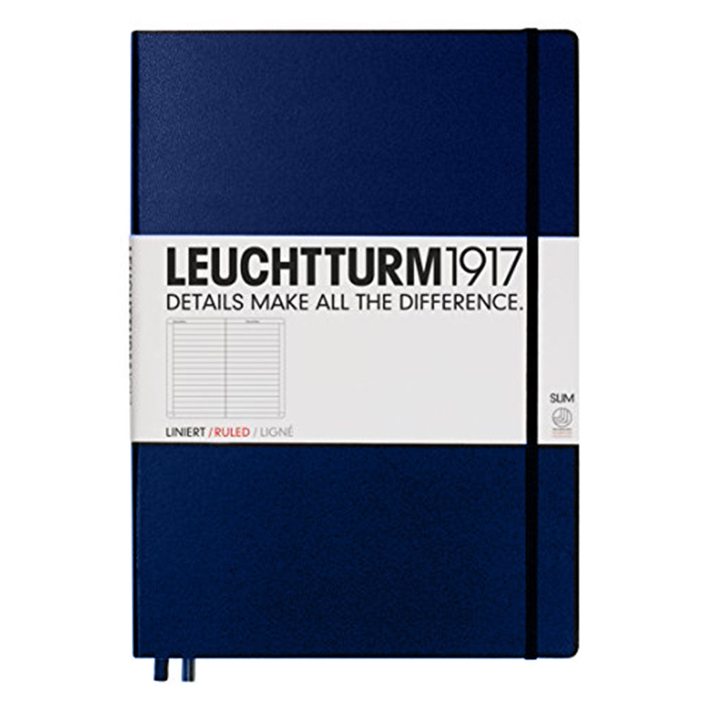 Leuchtturm HC Master Ruled Plain Notebook A4+