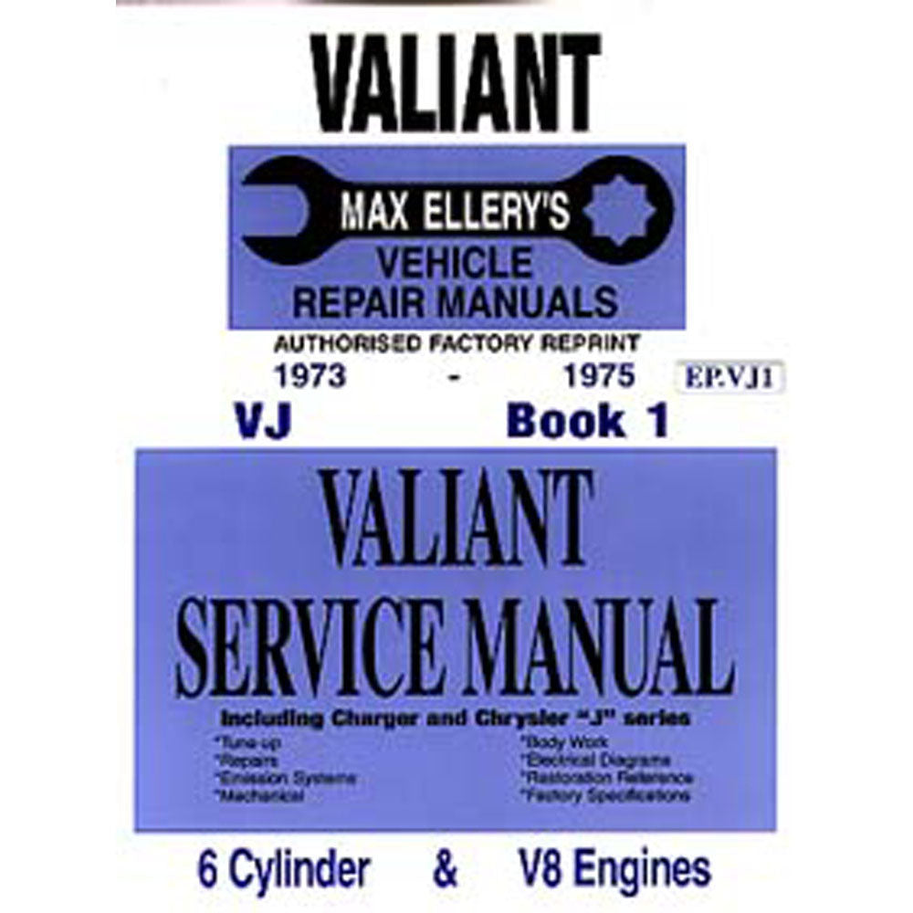 Valiant 1973-1975 VJ Series Manual