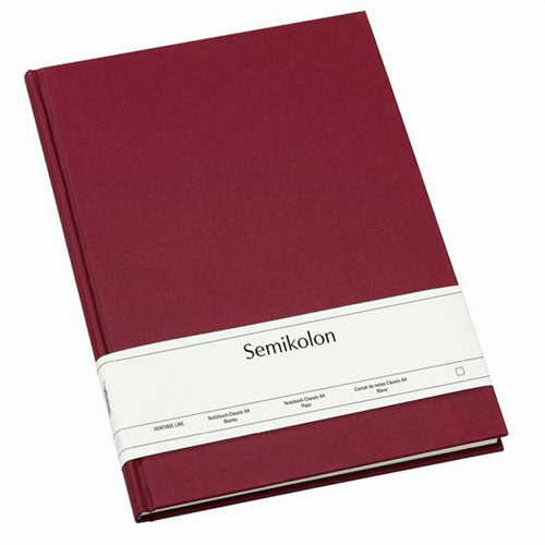 Semikolon Classic Plain Notebook A4