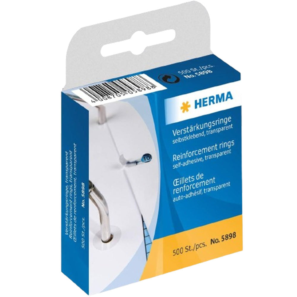 Herma Adhesive Renecument Rings 5​​00pc 12mm