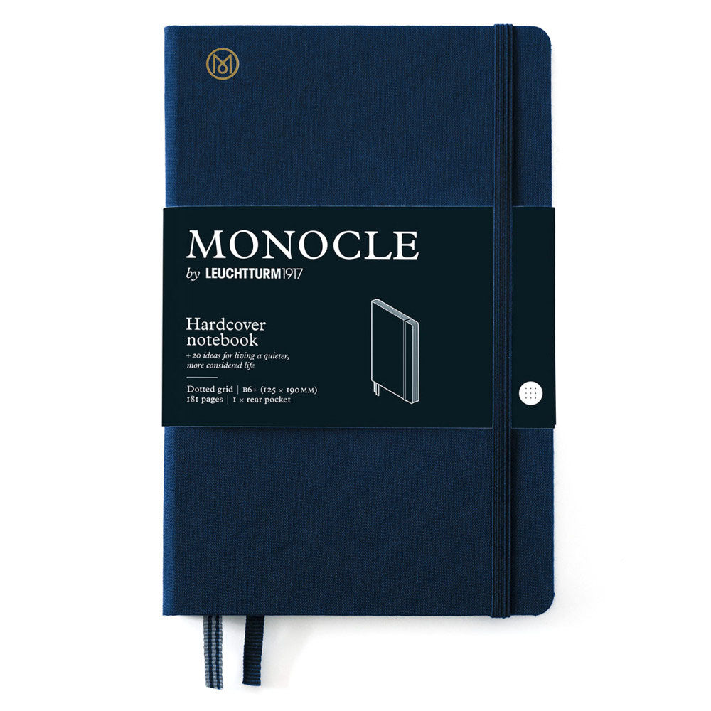 Monocle inbunden dragspel prickade anteckningsbok B6+