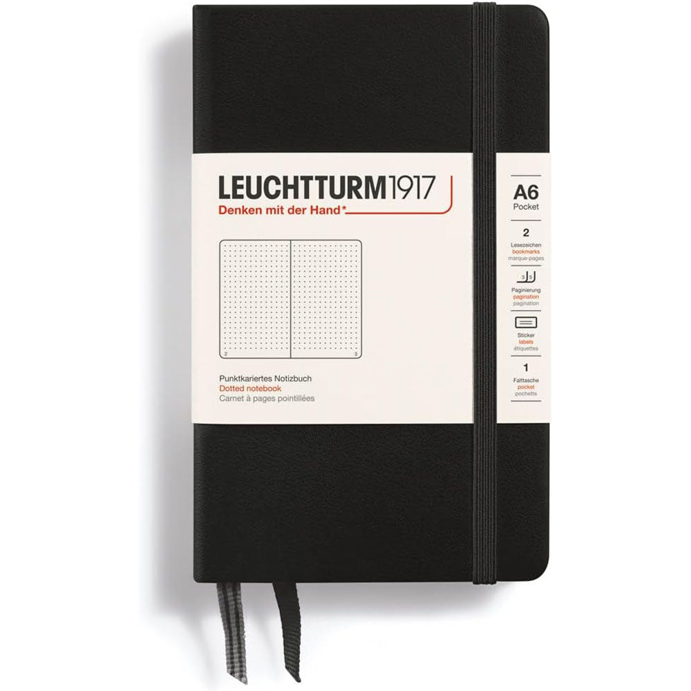 Leuchtturmハードカバー点線のノートブックA6