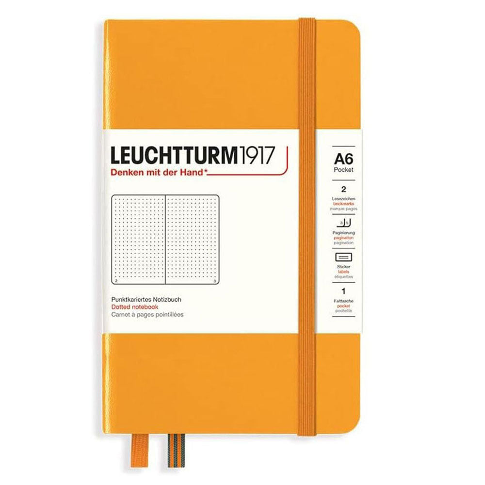 Leuchtturm Hardcover prikket notebook A6