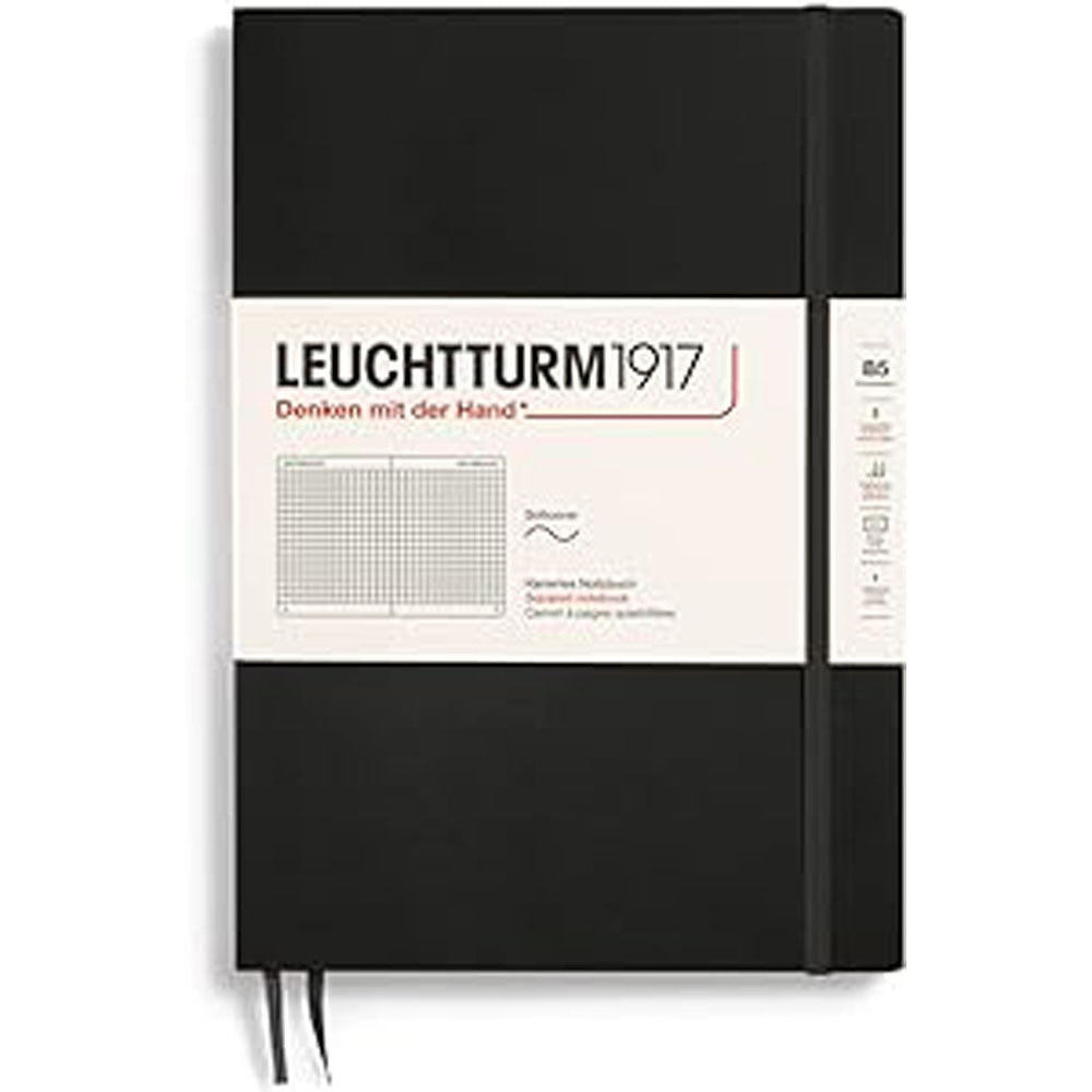 Leuchtturm Composition Squared Notebook B5 (czarny)