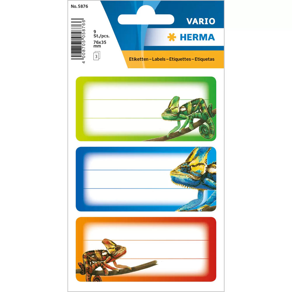 Herma Book Label Gecko Sticker