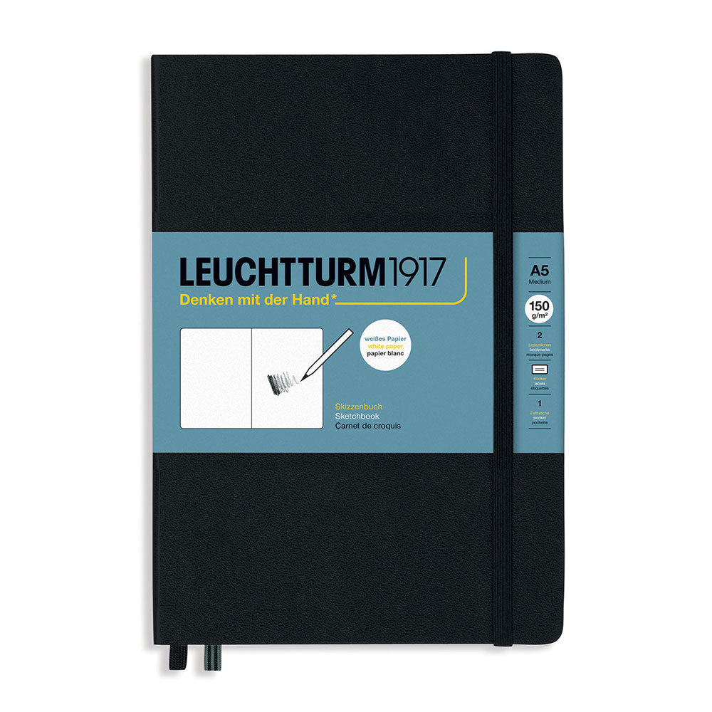 Leuchtturm Hardcover Plain Sketchbook A5