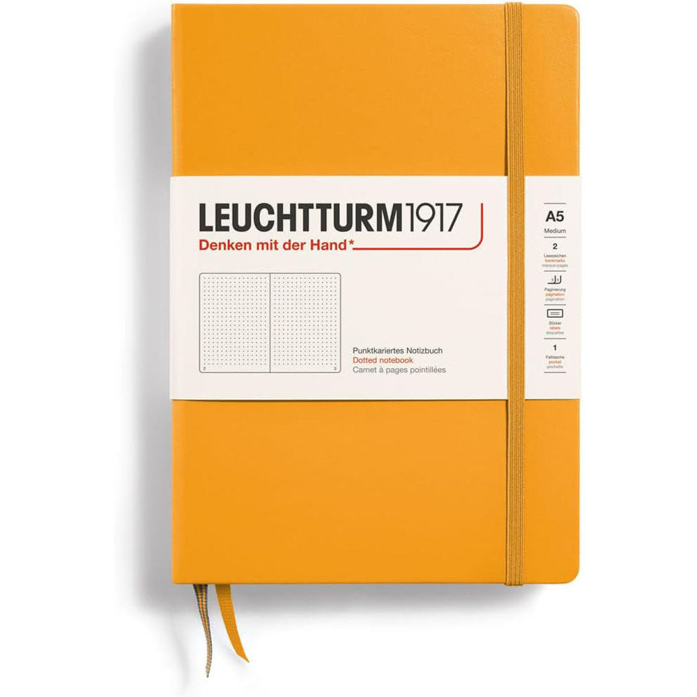 Leuchtturm w twardej okładce kropkowana notatnik A5