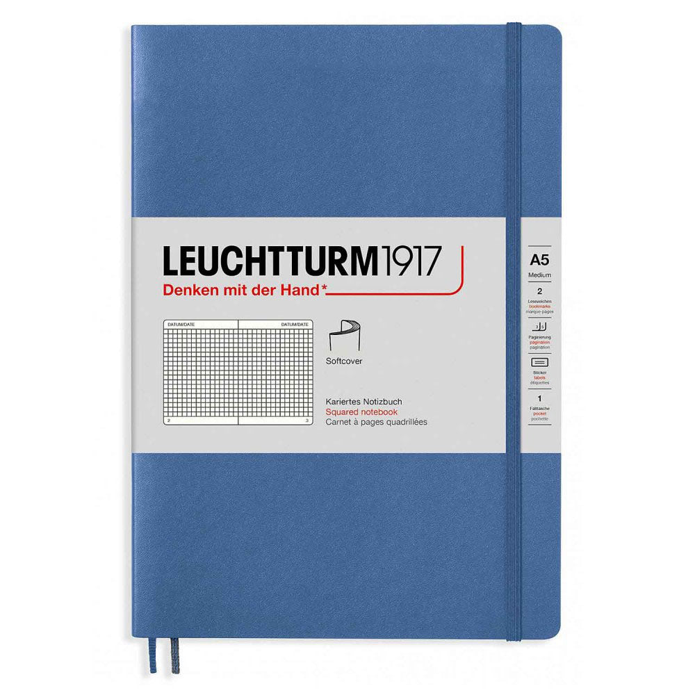 Leuchtturm softcover firkantet notebook A5