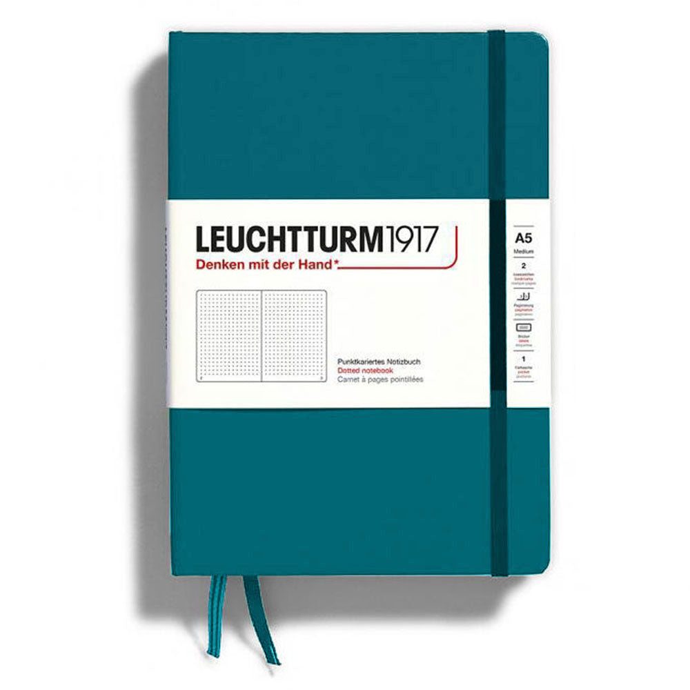 Leuchtturm Hardcover Dotted Notebook A5 (Green)