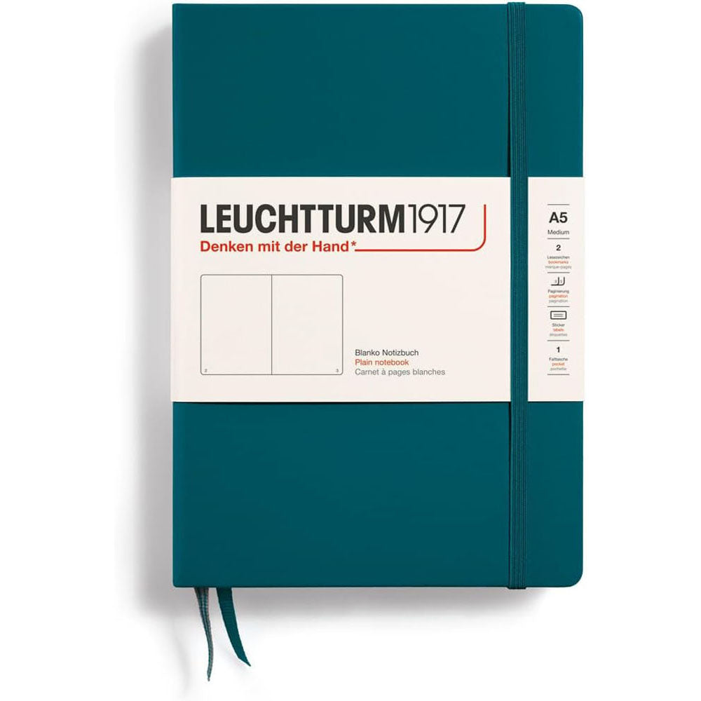 Leuchtturm Hardcover Plain Notebook A5（緑）