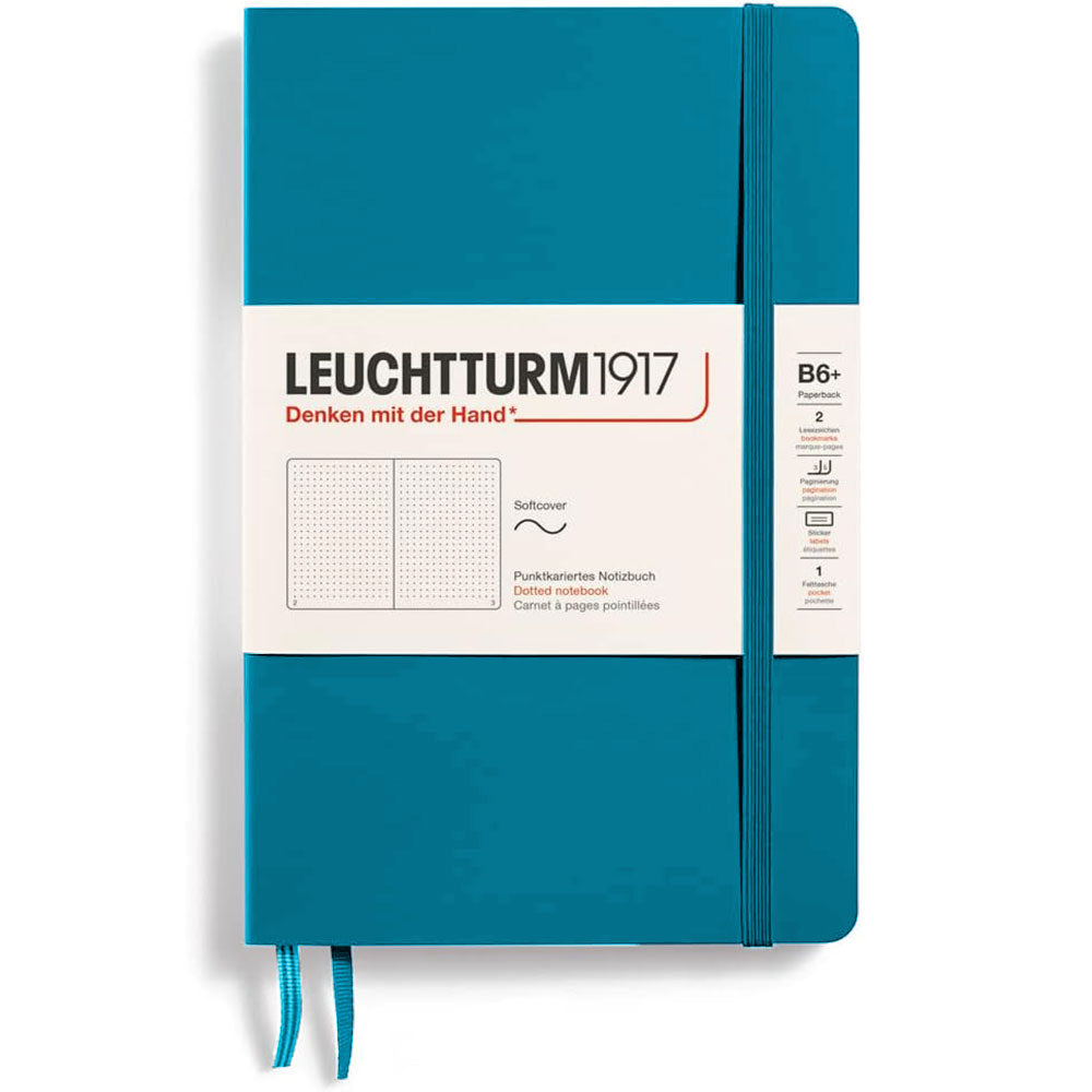 Leuchtturm sc pocketbok prickad b6+ anteckningsbok123pg