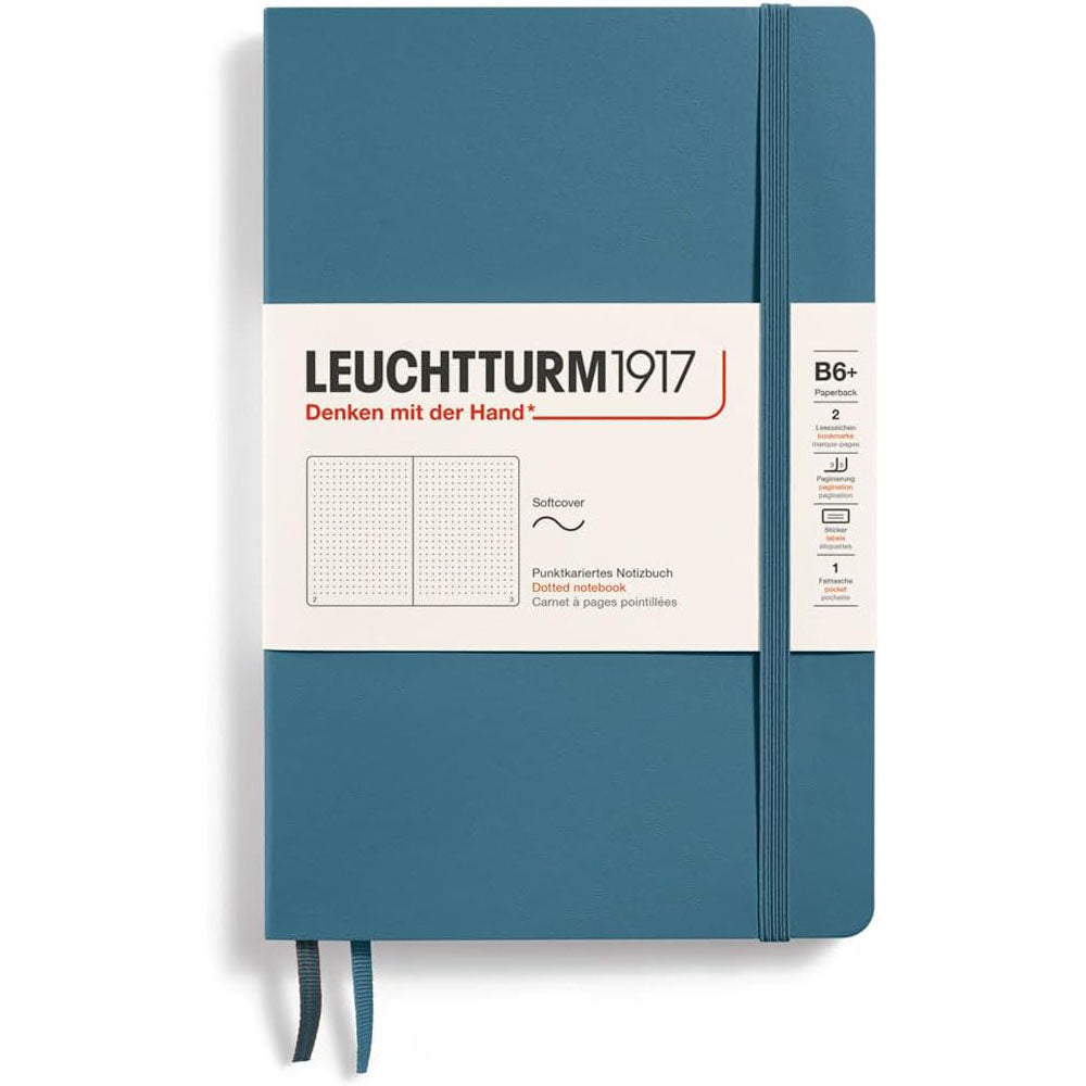 Leuchtturm SC Paperback prikket B6+ notebook123pg