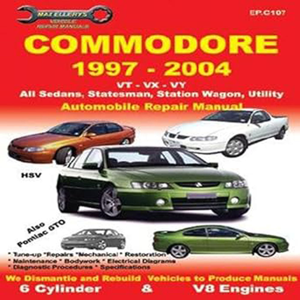 Commodore 1997-2004 VT VX VY Automobile Repair Manual