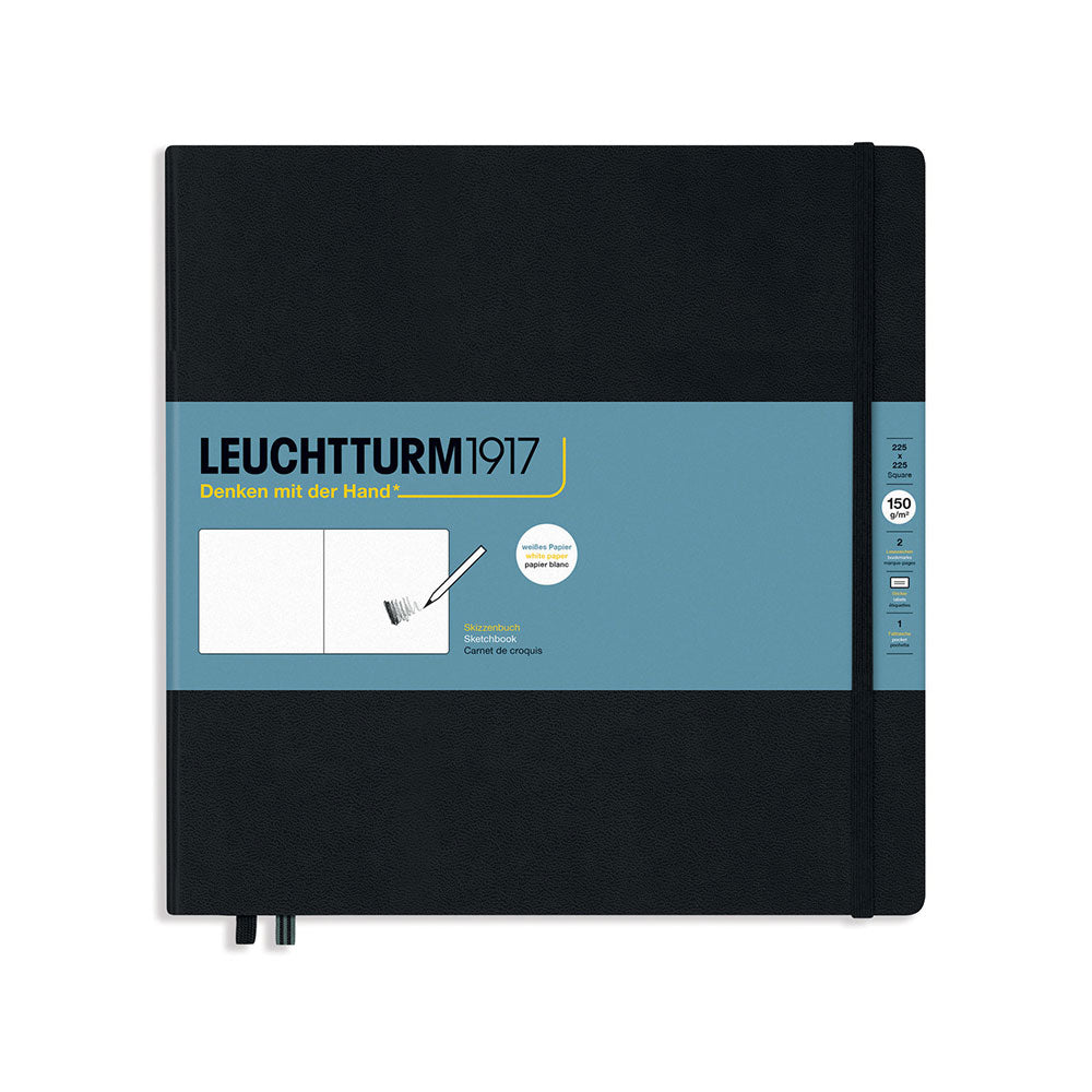 Leuchtturm Hardcover Square Slan Sketchbook 225mm