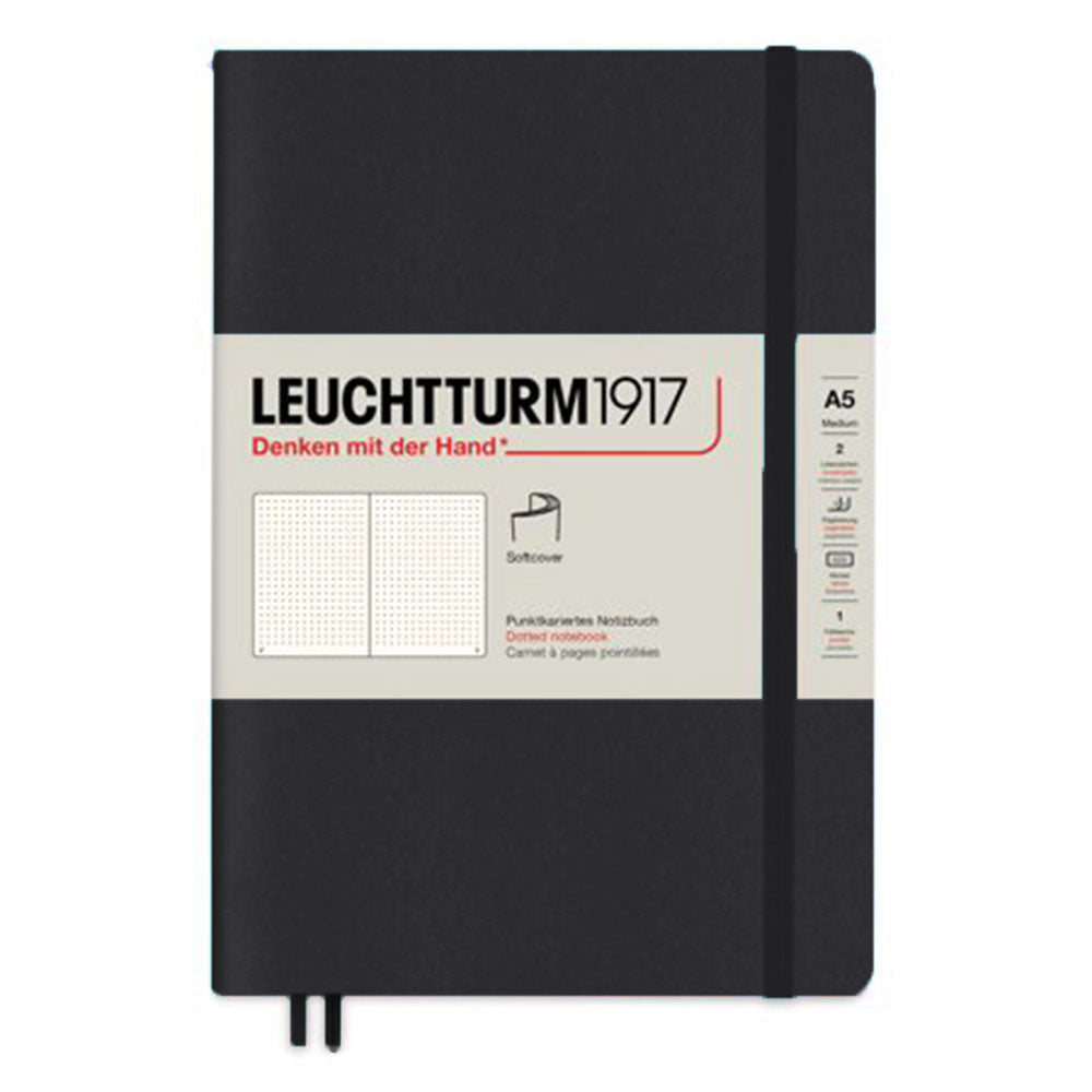 Leuchtturm softcover prikket notebook A5