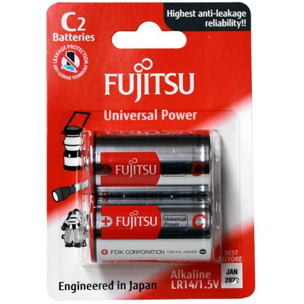 Fujitsu Alcalina Blister Universal Power (pacote de 2)