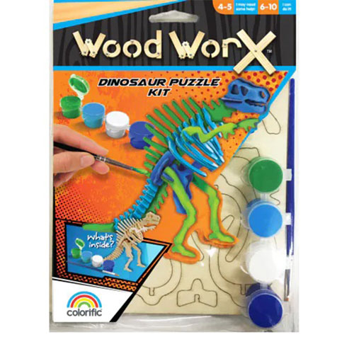 Wood Worx Puzzle Paint Kit