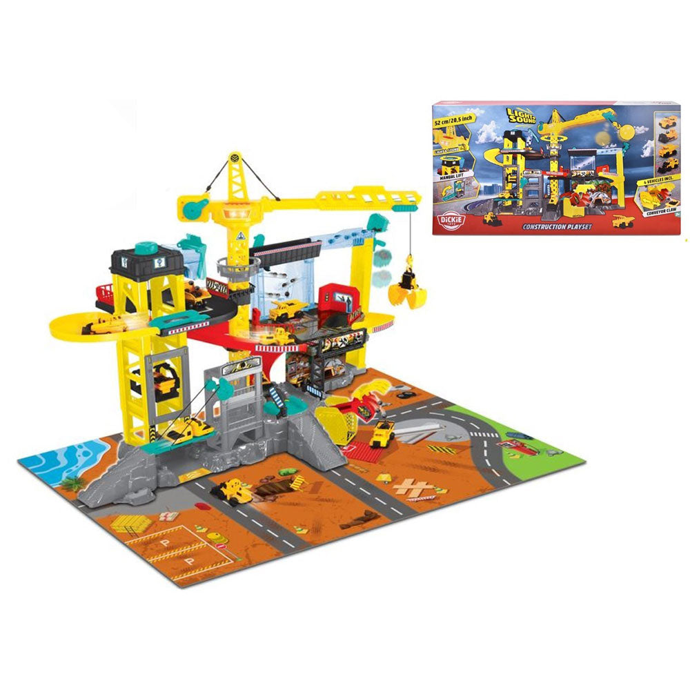 Dickie Toys Volvo Construction Playset 79cm