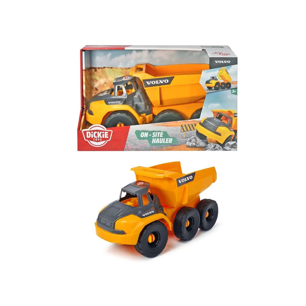 Dickie Toys Volvo lastebiler på stedet 26cm