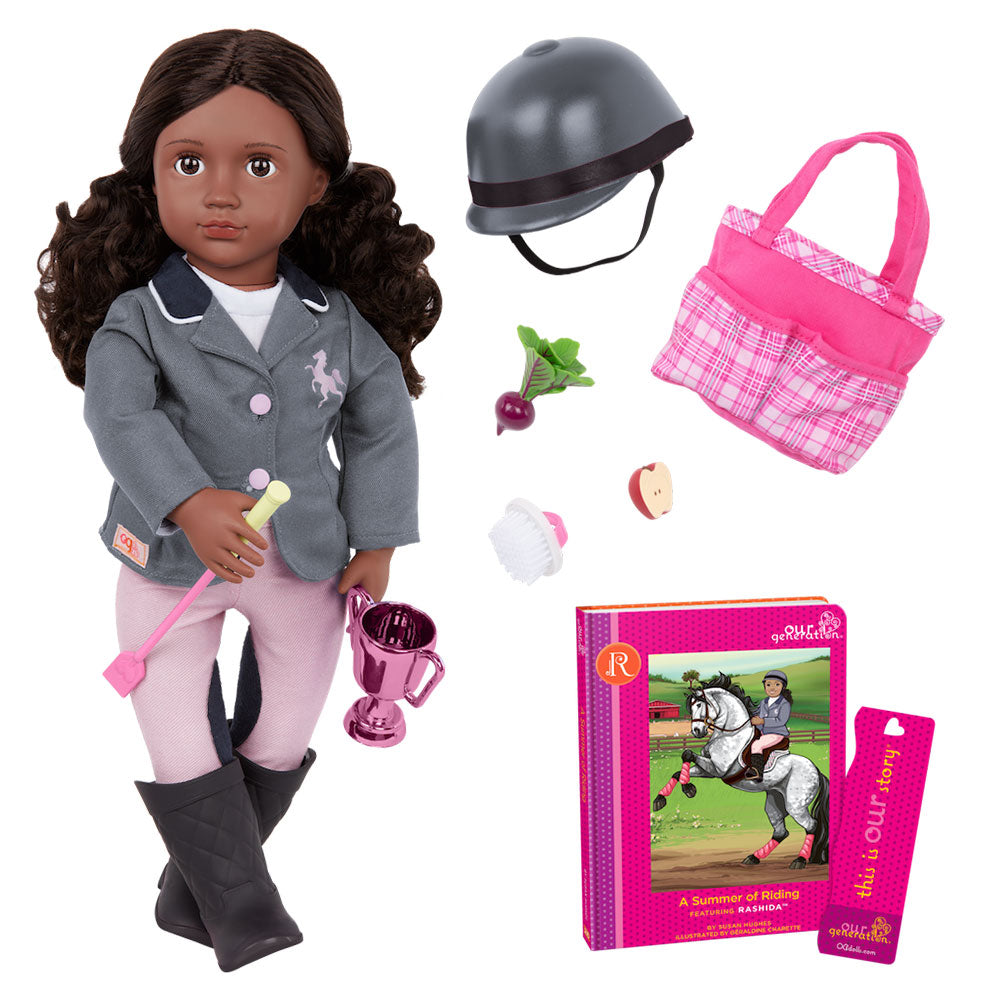 Vores generation Deluxe Doll med bog 46 cm