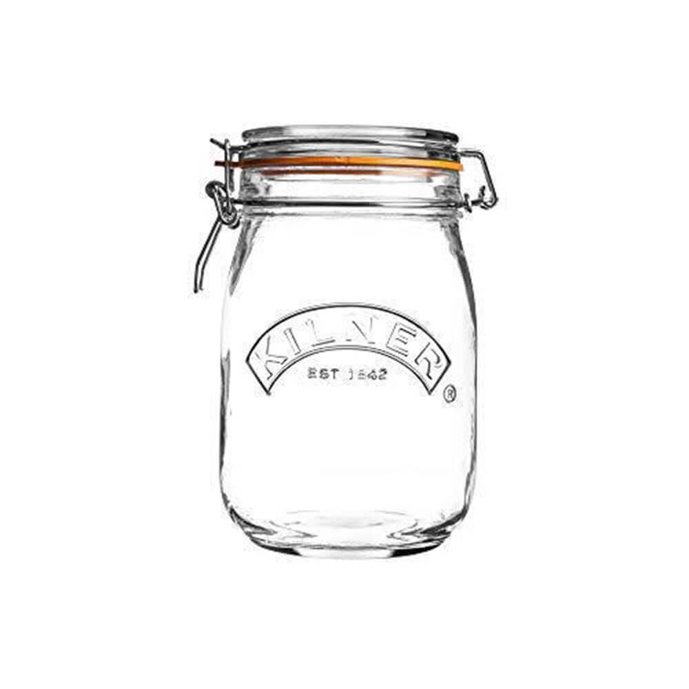 Kilner Clip Top Round Jar (transparente)