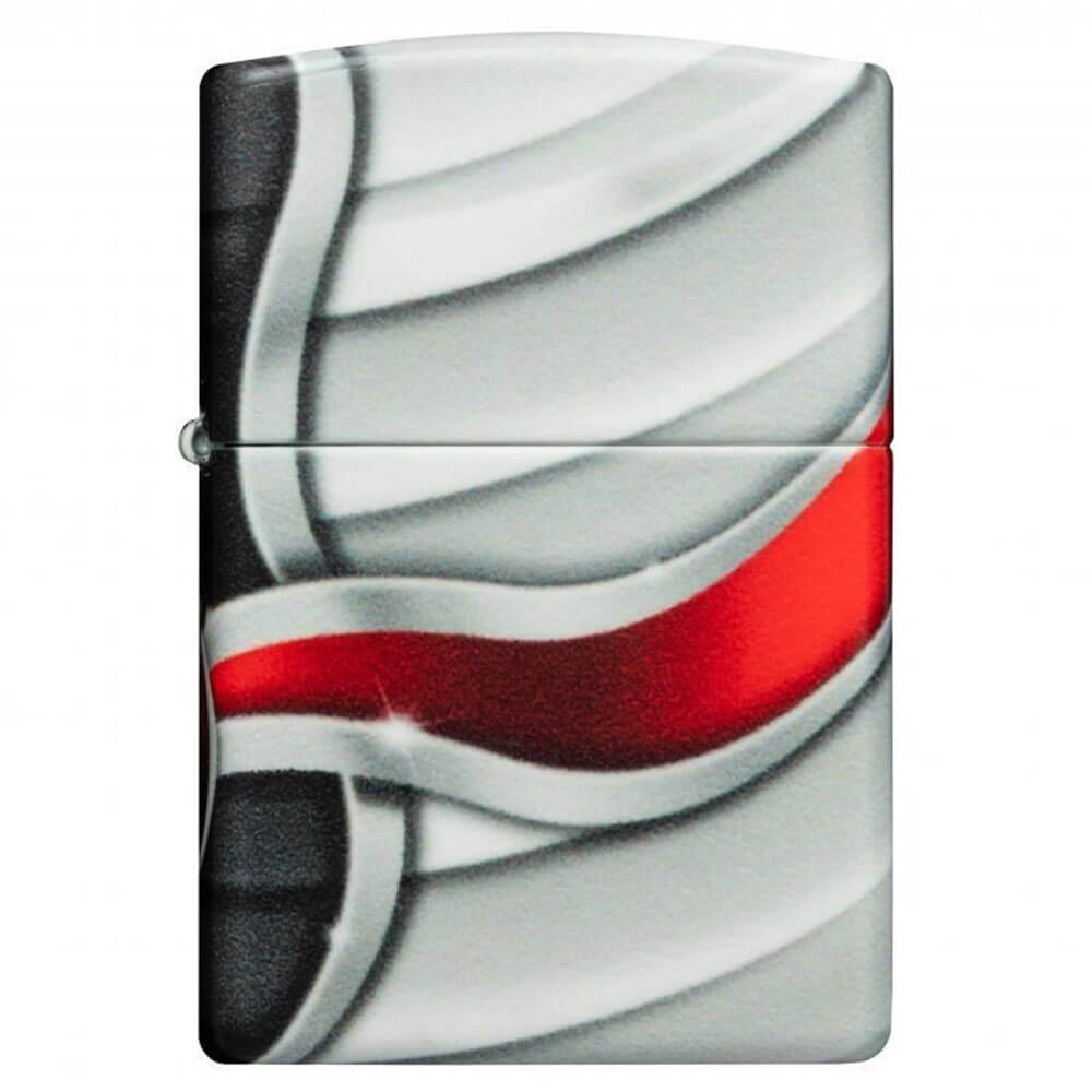 Zippo White Matte 540 Farge vindtett lettere