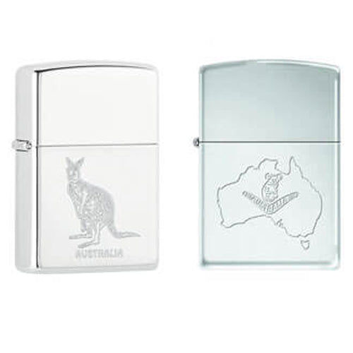 Australian High Polished Chrome Lighter