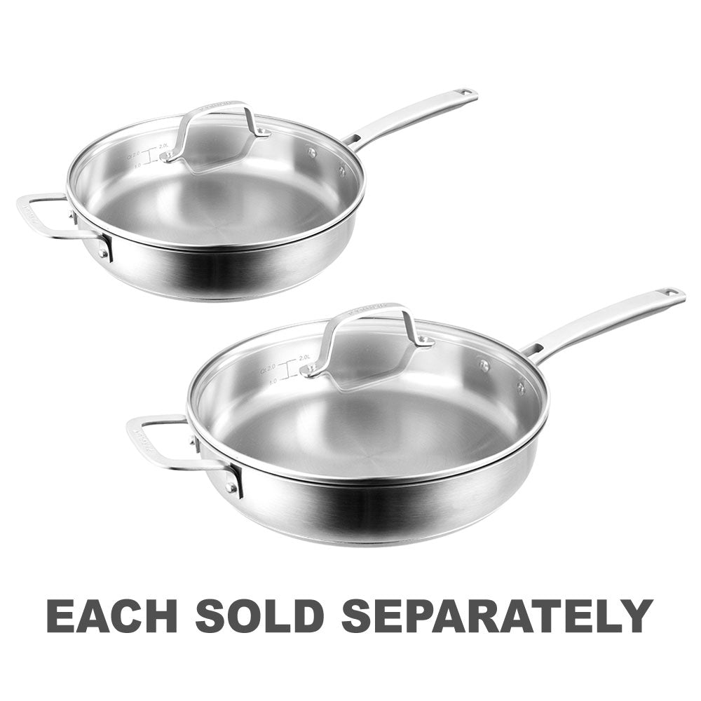 Pyrolux Radius 85 Saute Pan with Helper Hnadle