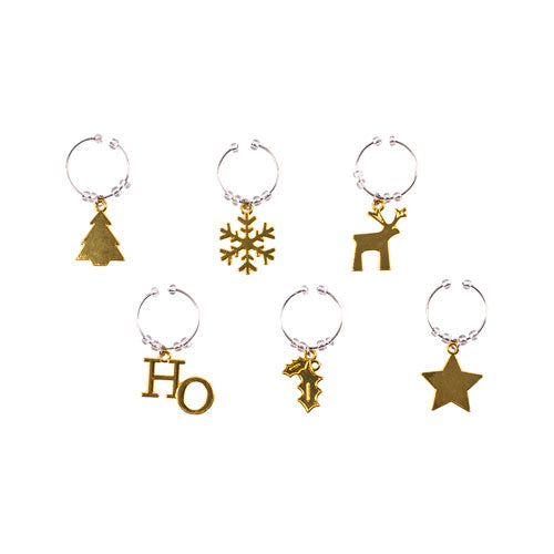 Avanti Christmas Wine Charms