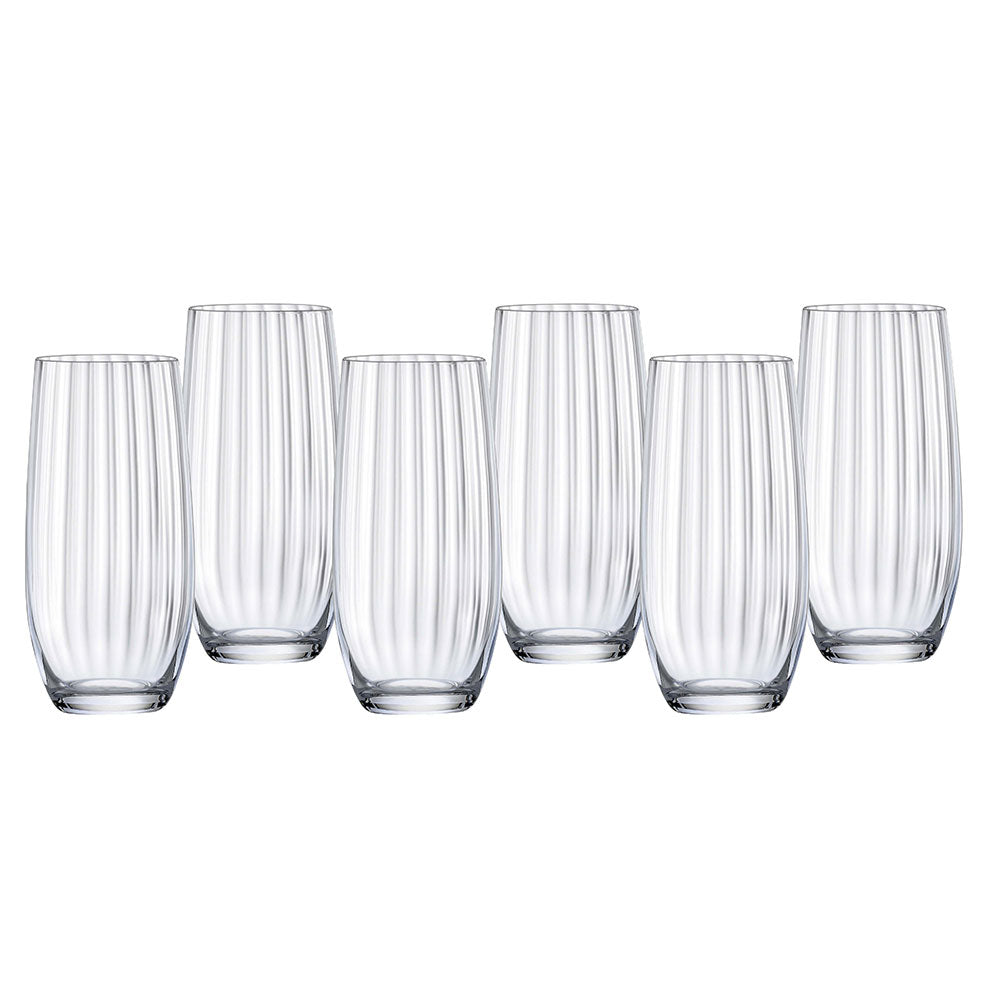 Bohemia Waterfall High Ball Glass 350mL (Set of 6)