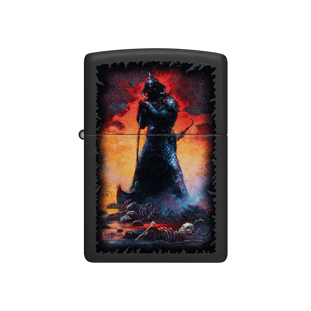 Zippo Frank Frazetta vindtett lettere