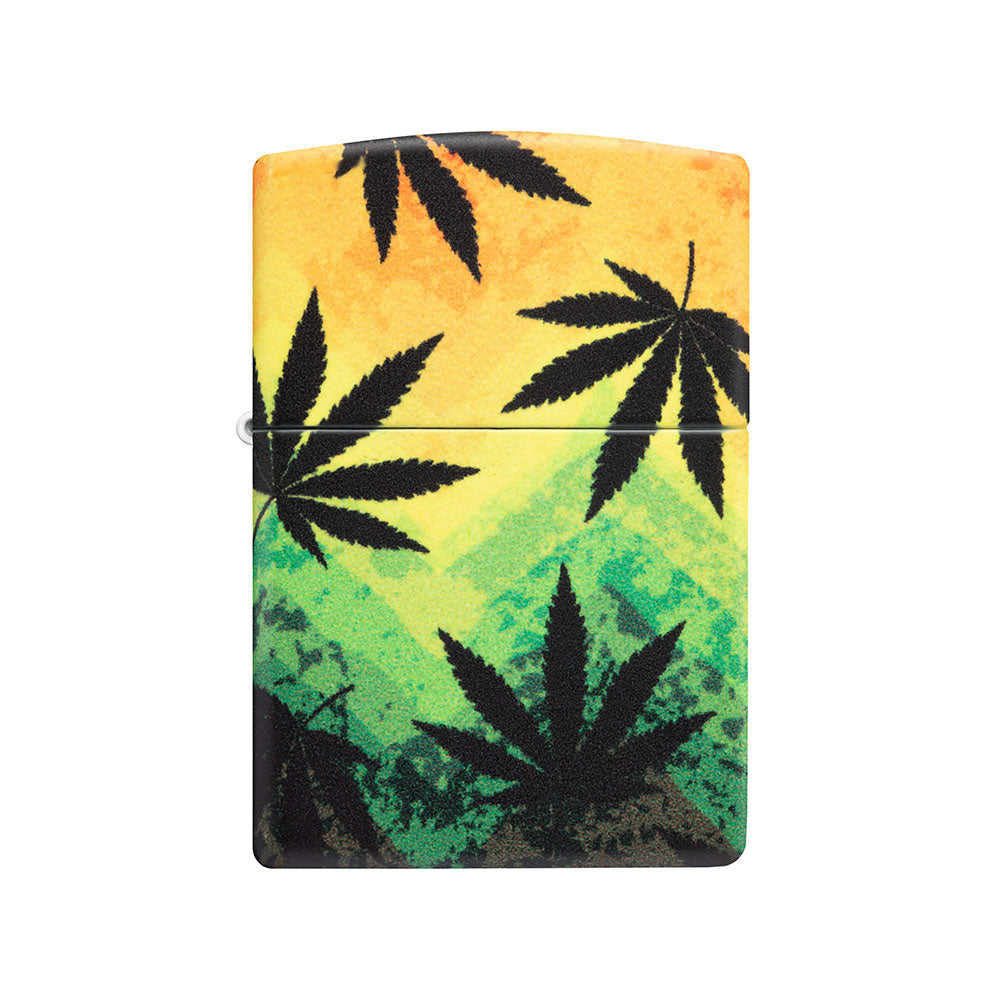 Zippo 540 matt cannabis design tändare