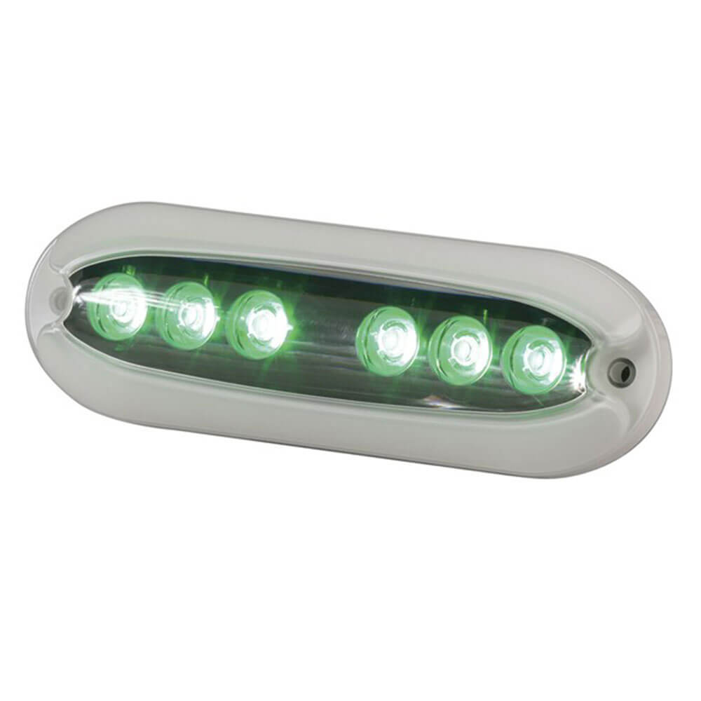 LED -lys undervandsoverflademontering (6x2w)