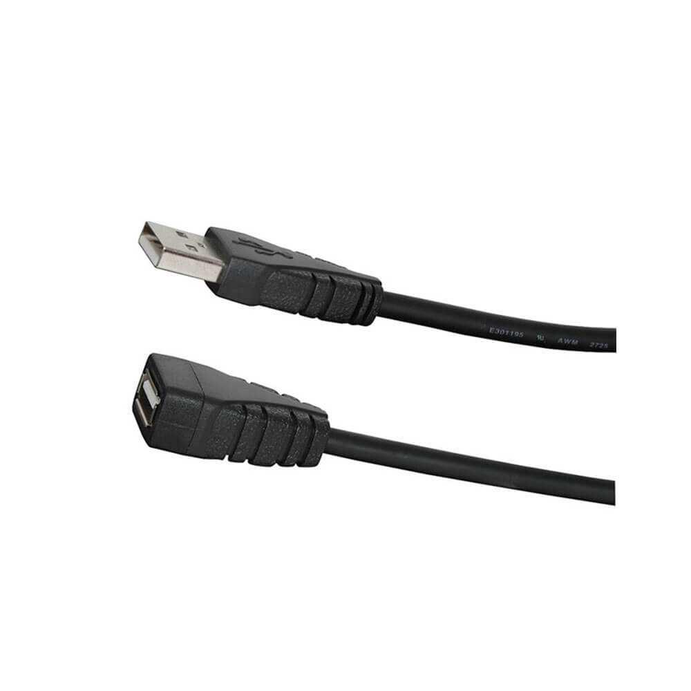 USB 2.0 Tipo-A enchufe al cable de enchufe 5pcs