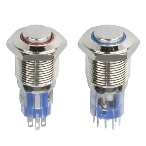 IP67 Rated Illuminated Pushbutton Switch