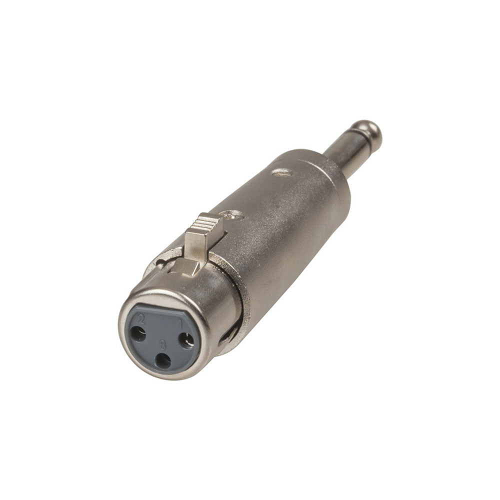 CANNON/XLR a 6,5 ​​mm Adaptador de plugue com 3 pinos