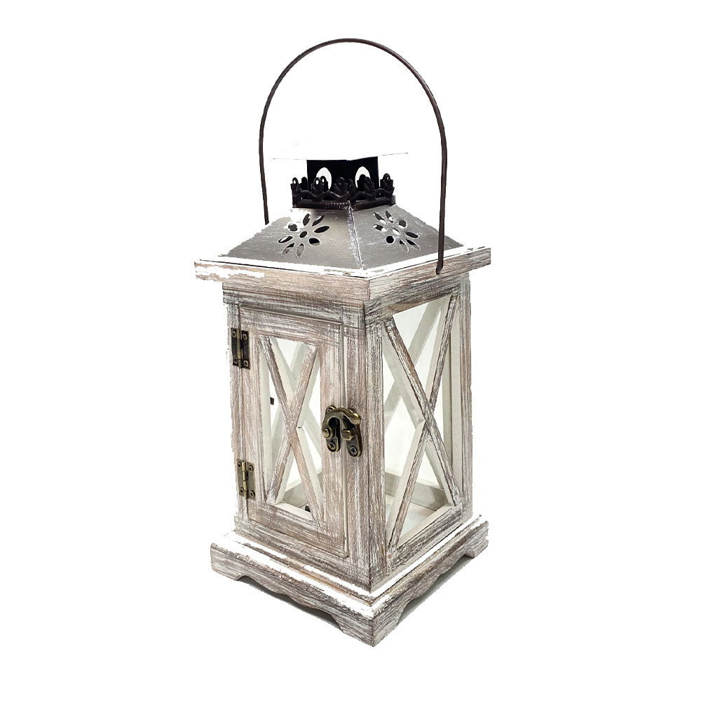 Klassisk tømmerlys holder Lantern