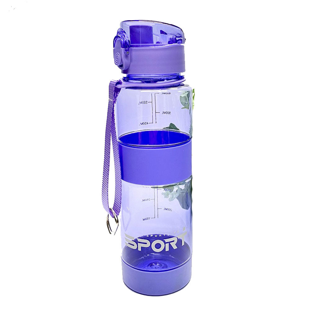 Garrafa esportiva de plástico 600 ml