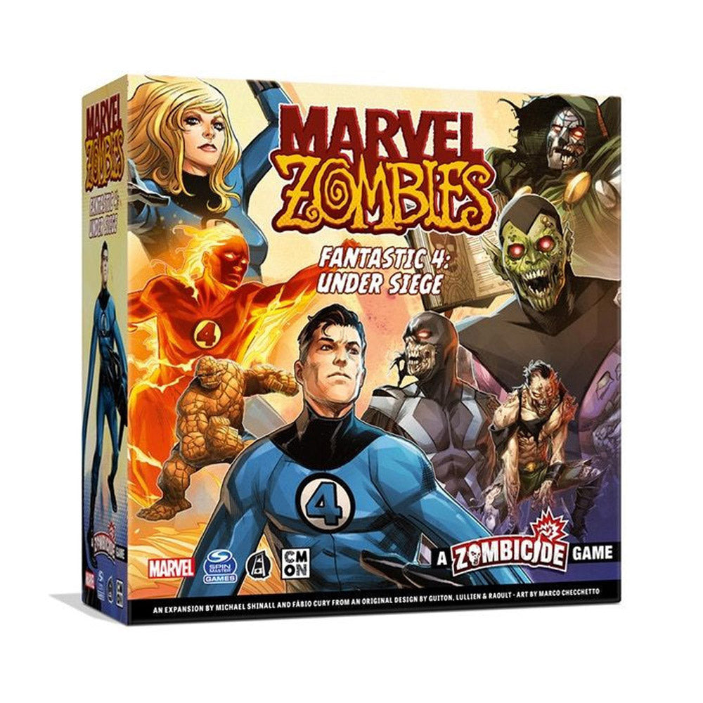 Marvel Zombies Fantastic 4: Under Siege Strategy Game