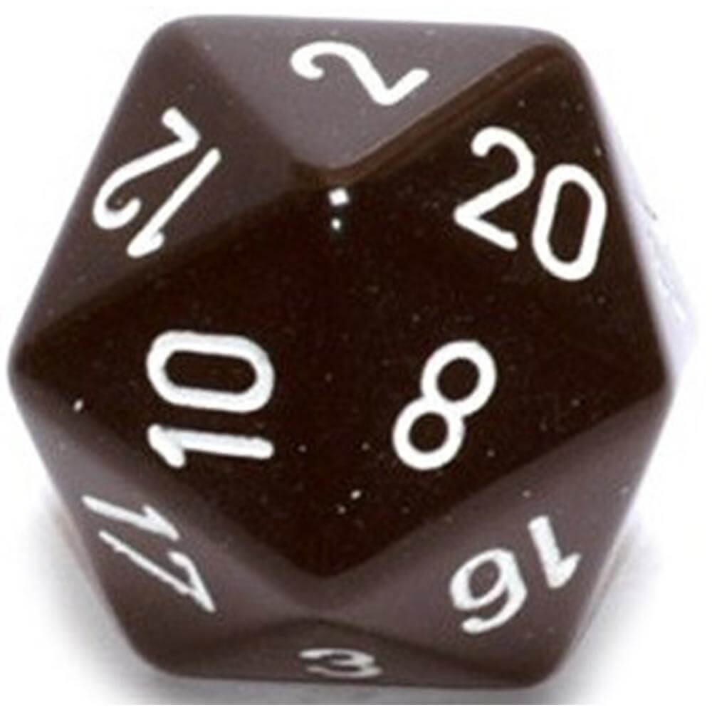 D20 DICE OPAQUE (34 mm)