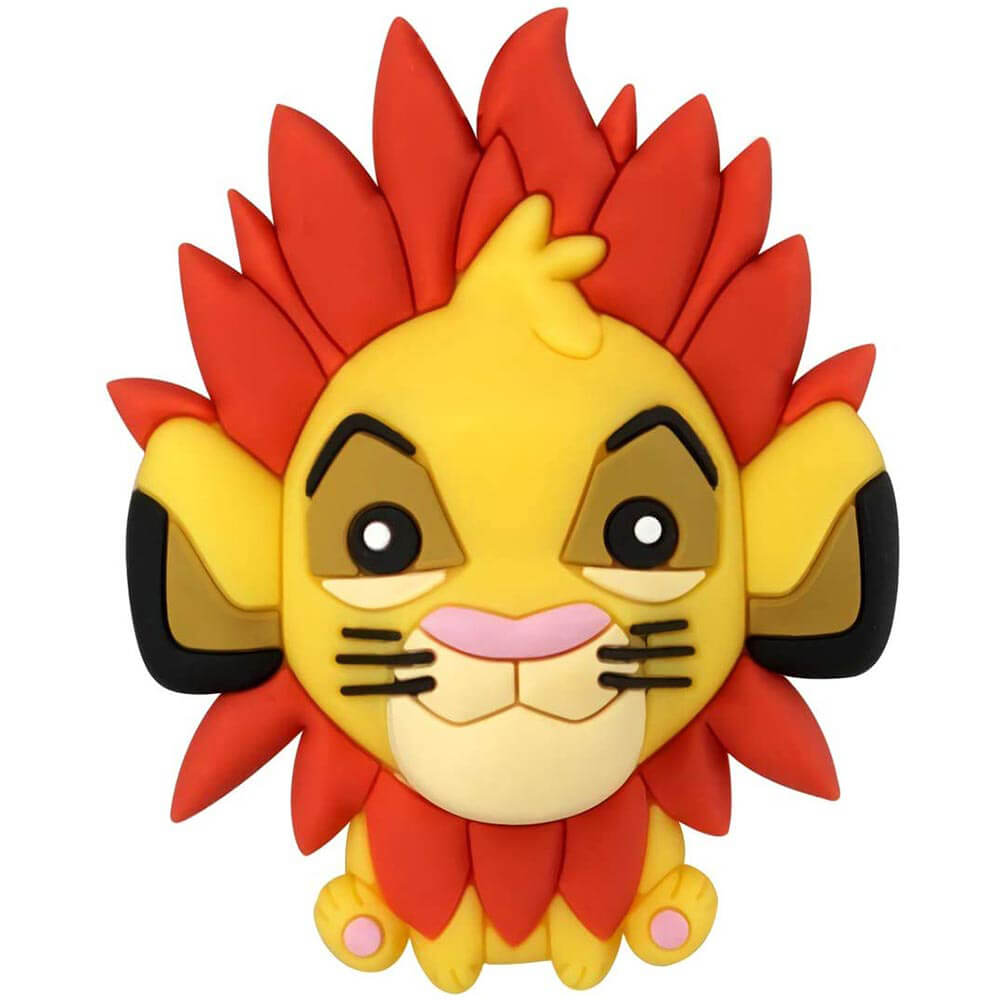 Aimant 3d mousse le roi lion