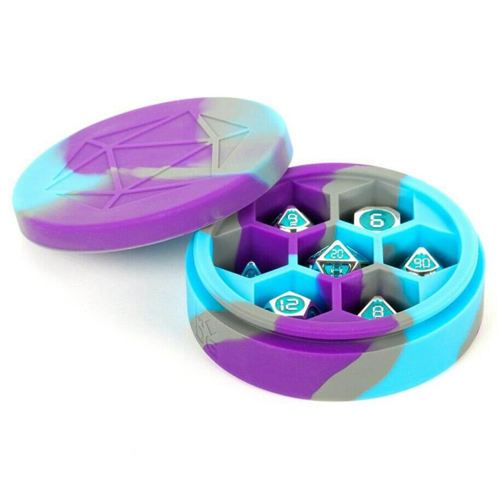 MDG Silicone Dice Case Round