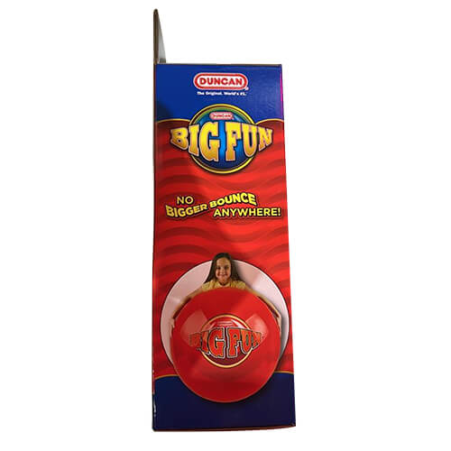 Duncan Mega Bounce XL Big Fun Ball (geassorteerde kleuren)