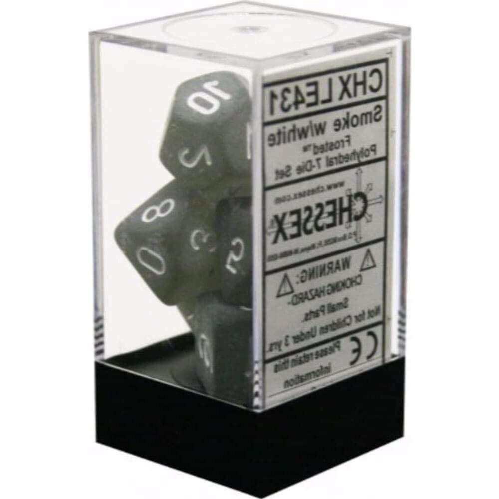 D7 DI Set Dice Grosted Poly (7 dés)