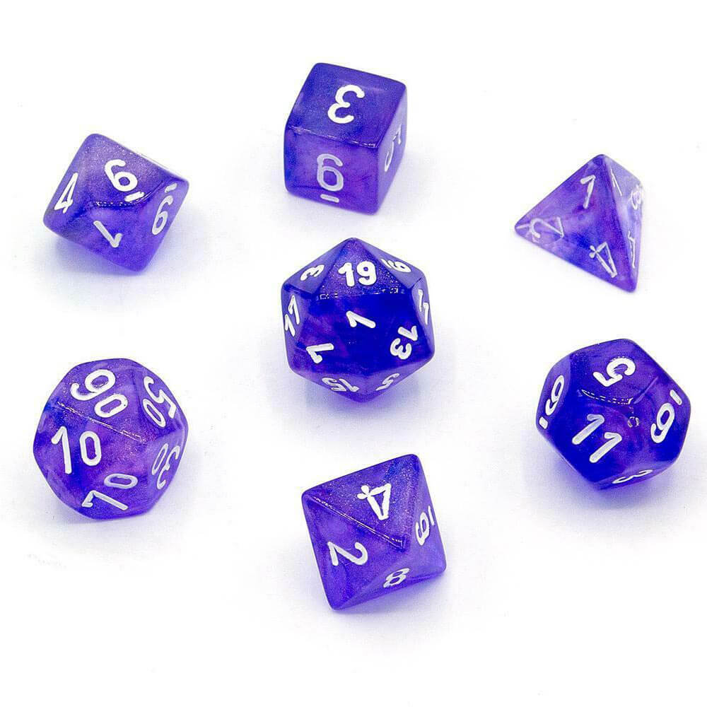 D7 Die Set Dice Borealis Poly (7 dobbelstenen)