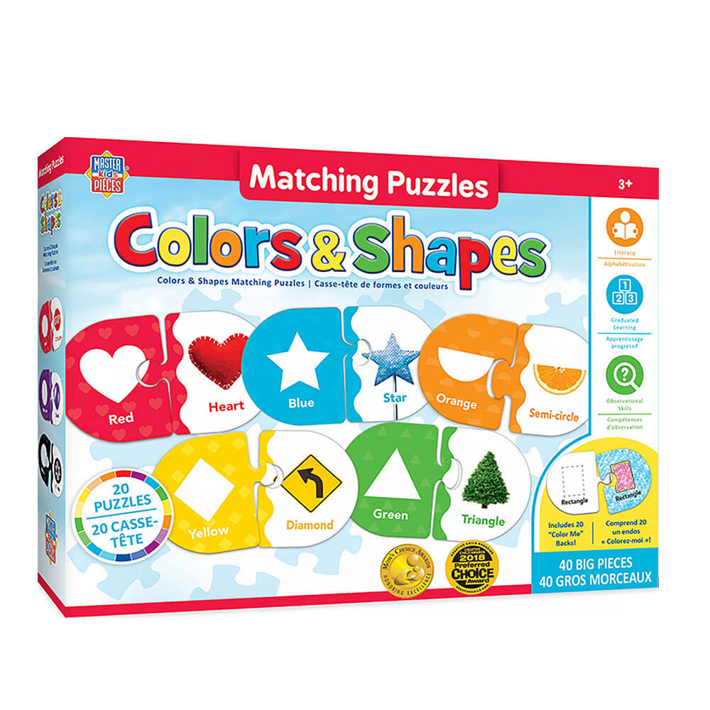 Masterpieces educatieve matching puzzel